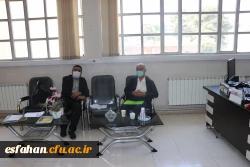 بازدید هیئت نظارت استانی وزارت علوم و تحقیقات و فنآوری از مدیریت امور پردیس های دانشگاه فرهنگیان استان اصفهان 5
