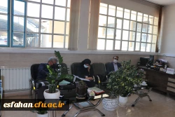 بازدید هیئت نظارت استانی وزارت علوم و تحقیقات و فنآوری از مدیریت امور پردیس های دانشگاه فرهنگیان استان اصفهان 6