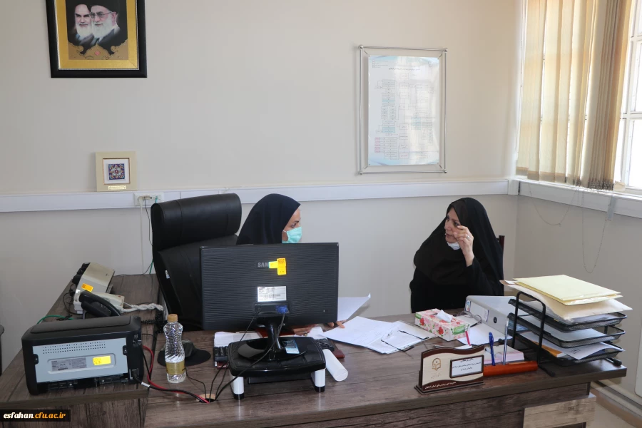 بازدید هیئت نظارت استانی وزارت علوم و تحقیقات و فنآوری از مدیریت امور پردیس های دانشگاه فرهنگیان استان اصفهان 14