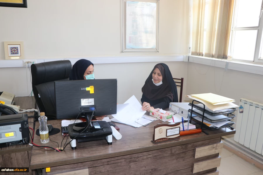 بازدید هیئت نظارت استانی وزارت علوم و تحقیقات و فنآوری از مدیریت امور پردیس های دانشگاه فرهنگیان استان اصفهان 16