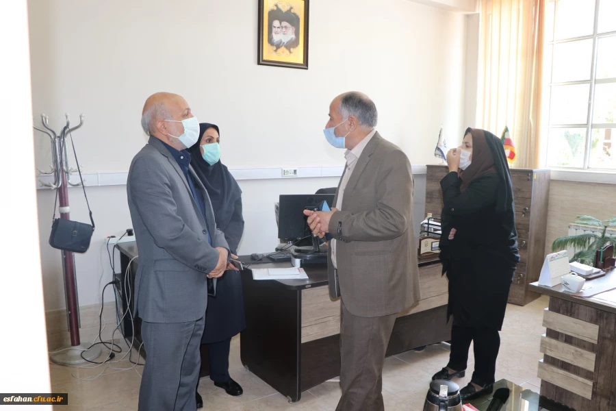 بازدید هیئت نظارت استانی وزارت علوم و تحقیقات و فنآوری از مدیریت امور پردیس های دانشگاه فرهنگیان استان اصفهان 17
