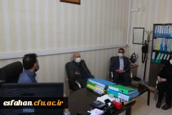 بازدید هیئت نظارت استانی وزارت علوم و تحقیقات و فنآوری از مدیریت امور پردیس های دانشگاه فرهنگیان استان اصفهان 19