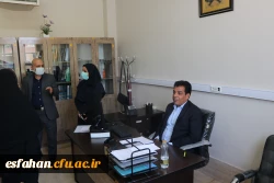 بازدید هیئت نظارت استانی وزارت علوم و تحقیقات و فنآوری از مدیریت امور پردیس های دانشگاه فرهنگیان استان اصفهان 22