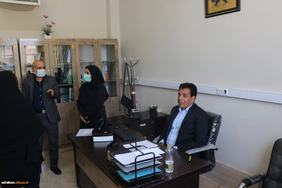 بازدید هیئت نظارت استانی وزارت علوم و تحقیقات و فنآوری از مدیریت امور پردیس های دانشگاه فرهنگیان استان اصفهان 22