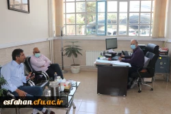 بازدید هیئت نظارت استانی وزارت علوم و تحقیقات و فنآوری از مدیریت امور پردیس های دانشگاه فرهنگیان استان اصفهان 24