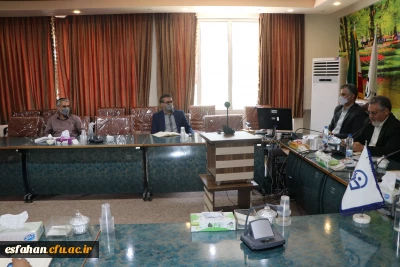 بررسی چالش های دانشگاه فرهنگیان استان اصفهان با حضور مسئولین  سازمان مرکزی دانشگاه فرهنگیان