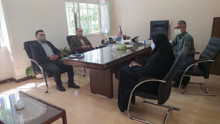 بازدید دکتر آقا حسینی از روند مصاحبه داوطلبین ورود به دانشگاه فرهنگیان در پردیس فاطمه الزهرا(س) 2