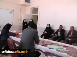 بازدید دکتر آقا حسینی از روند مصاحبه داوطلبین ورود به دانشگاه فرهنگیان در پردیس فاطمه الزهرا(س) 2