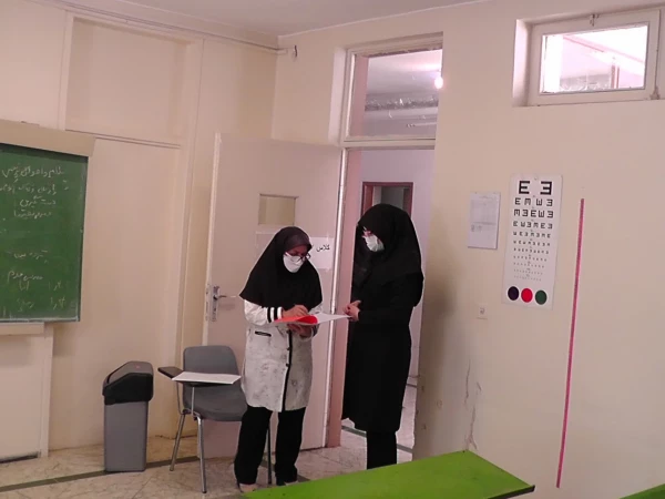 بازدید دکتر آقا حسینی از روند مصاحبه داوطلبین ورود به دانشگاه فرهنگیان در پردیس فاطمه الزهرا(س) 2