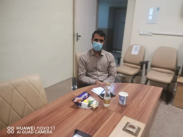 تاکید دکتر آقاحسینی به رعایت نظم و انضباط کاری و توجه به روابط انسانی و حفظ حرمت اشخاص. 11