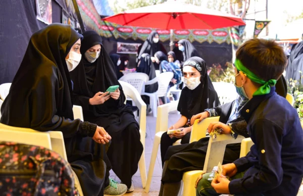 برپایی موکب تربیتی اربعین حسینی بسیج دانشجویی دانشگاه فرهنگیان استان اصفهان در مسیر پیاده روی شهر اصفهان  2