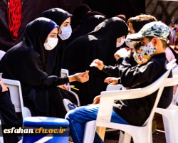 برپایی موکب تربیتی اربعین حسینی بسیج دانشجویی دانشگاه فرهنگیان استان اصفهان در مسیر پیاده روی شهر اصفهان  2