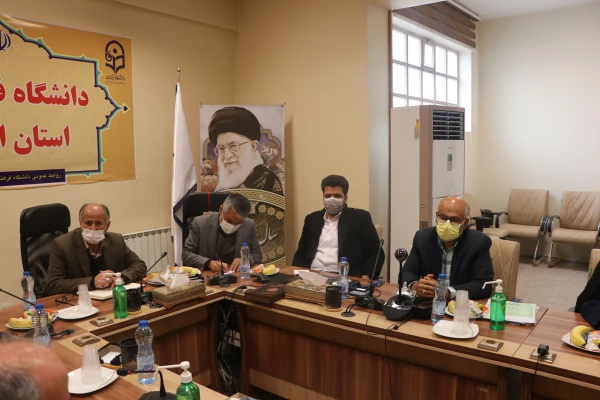 تشکیل جلسه ی شورای آموزش دانشگاهفرهنگیان استان اصفهان 14