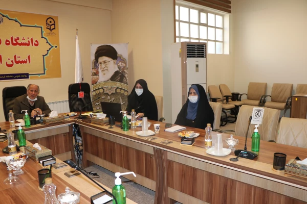 جلسه ی توجیهی ارزیابی درونی گروه های آموزشی دانشگاه فرهنگیان استان اصفهان 7