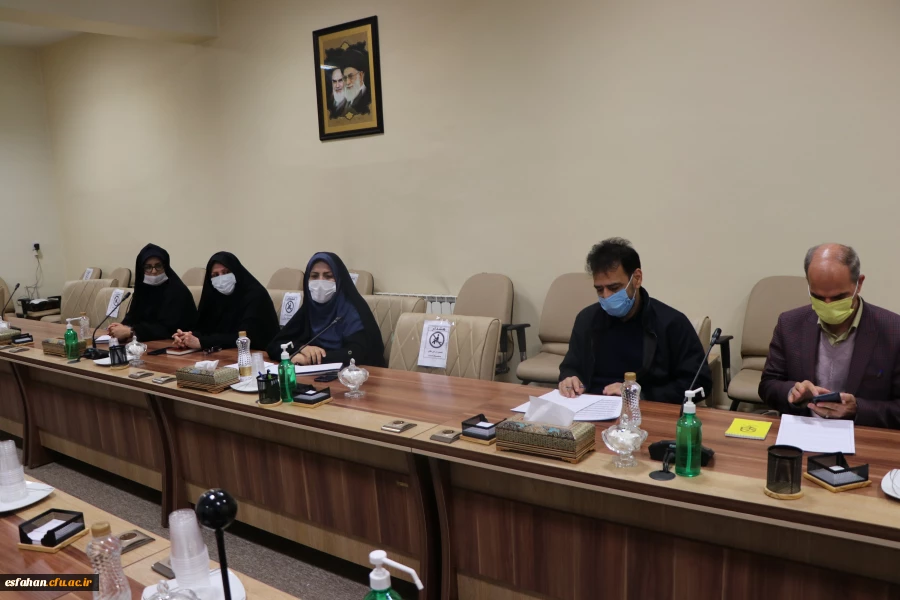 تشکیل جلسه ی مشترک بین مسئولین اداره کل آموزش و پرورش استان صفهان و مسئولین دانشگاه فرهنگیان استان اصفهان 6