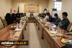 بررسی چگونگی اجرای برنامه راهیان نور در جلسه  شورای فرهنگی دانشگاه فرهنگیان استان اصفهان 5