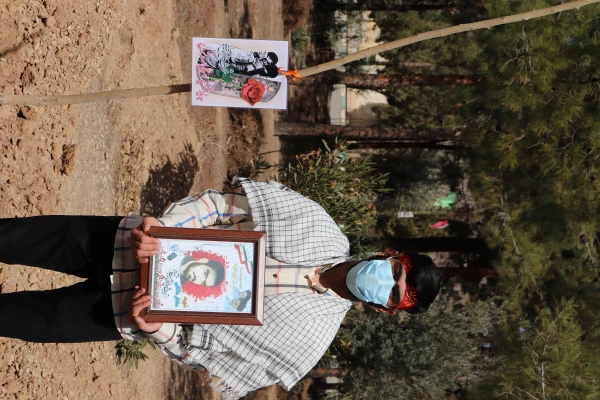 کاشت نهال درخت به یاد شهدای دانشگاه فرهنگیان استان اصفهان 6