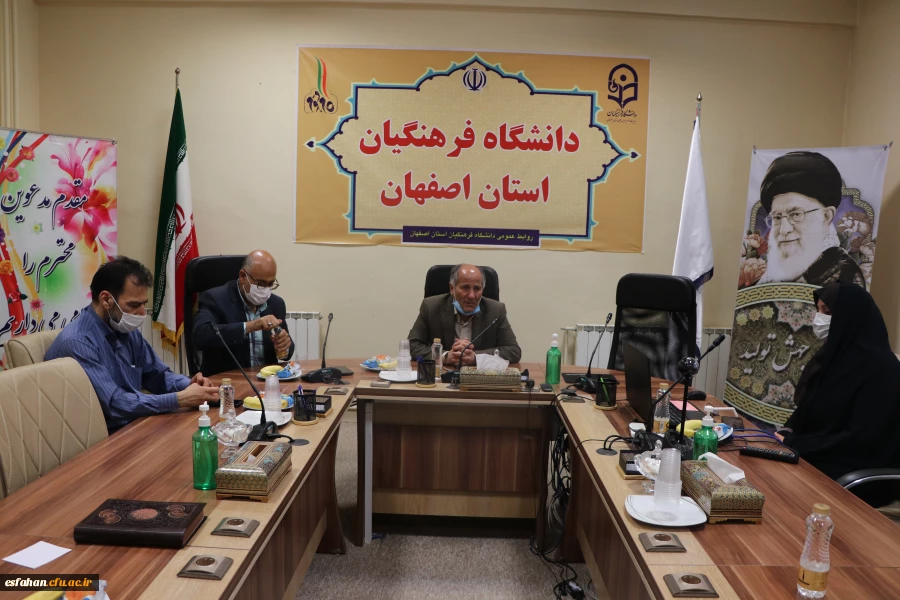 تقدیر از همکاران فعال در حوزه باغبانی دانشگاه فرهنگیان استان اصفهان 3