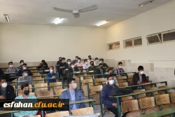 شروع آموزش  حضوری دانشجویان  و مراسم استقبال از آنان در دانشگاه فرهنگیان استان اصفهان 11