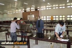 شروع آموزش  حضوری دانشجویان  و مراسم استقبال از آنان در دانشگاه فرهنگیان استان اصفهان 13