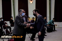 مراسم استقبال از دانشجویان ورودی 1400 مرکز شهیدآیت نجف آباد 18