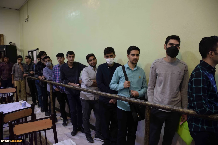 مراسم استقبال از دانشجویان ورودی 1400 مرکز شهیدآیت نجف آباد 23