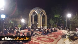 مراسم احیای شب های قدر در جوار مزار شهدای گمنام پردیس شهید باهنر اصفهان 2