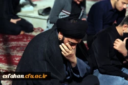 مراسم احیای شب های قدر در جوار مزار شهدای گمنام پردیس شهید باهنر اصفهان 3