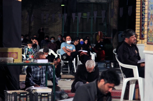 مراسم احیای شب های قدر در جوار مزار شهدای گمنام پردیس شهید باهنر اصفهان 5