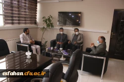 بررسی و نظارت فعالیت های فرهنگی و اجتماعی دانشگاه فرهنگیان استان اصفهان توسط  ناظران  منطقه ای و استانی  امور فرهنگی،اجتماعی دانشگاه فرهنگیان 3