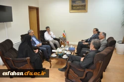دیدار سرپرست دانشگاه فرهنگیان استان اصفهان با ریاست صدا و سیمای  استان اصفهان 2