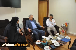 دیدار سرپرست دانشگاه فرهنگیان استان اصفهان با ریاست صدا و سیمای  استان اصفهان 3