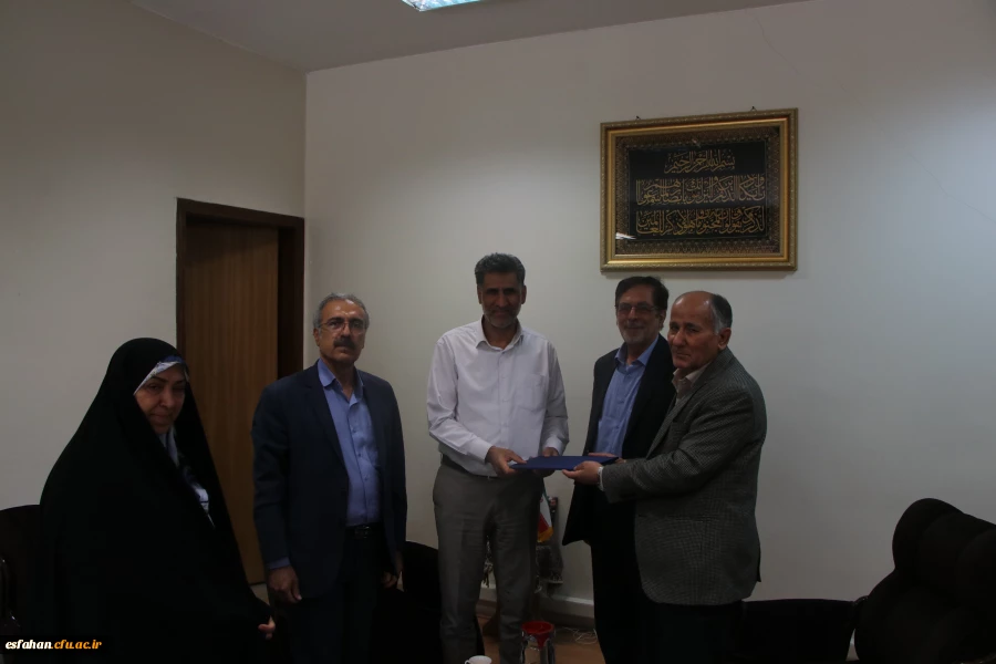 دیدار سرپرست دانشگاه فرهنگیان استان اصفهان با ریاست صدا و سیمای  استان اصفهان 5