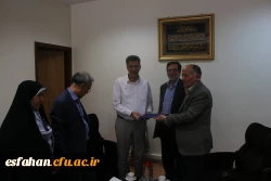 دیدار سرپرست دانشگاه فرهنگیان استان اصفهان با ریاست صدا و سیمای  استان اصفهان 2