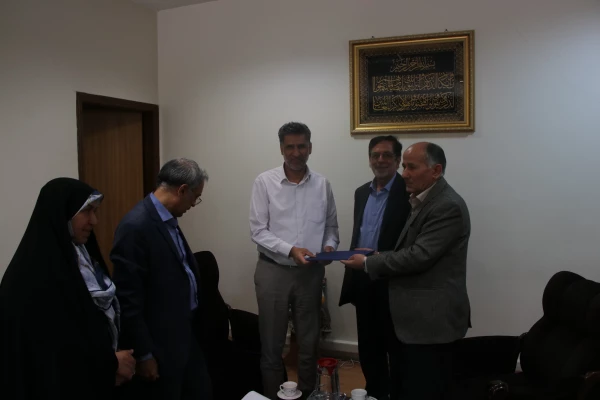 دیدار سرپرست دانشگاه فرهنگیان استان اصفهان با ریاست صدا و سیمای  استان اصفهان 2