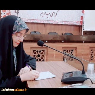  فرانک آرامی، دانشجوی نمونه دانشگاه فرهنگیان در بخش فعالیت های فرهنگی و فعال رسانه ای