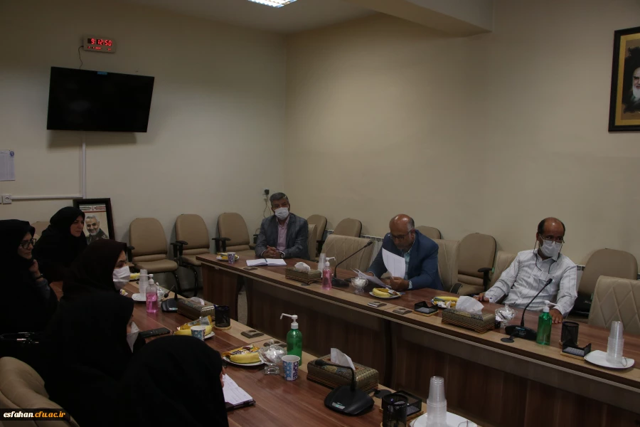 تشکیل جلسه ی شورای آموزشی دانشگاه فرهنگیان استان اصفهان 5