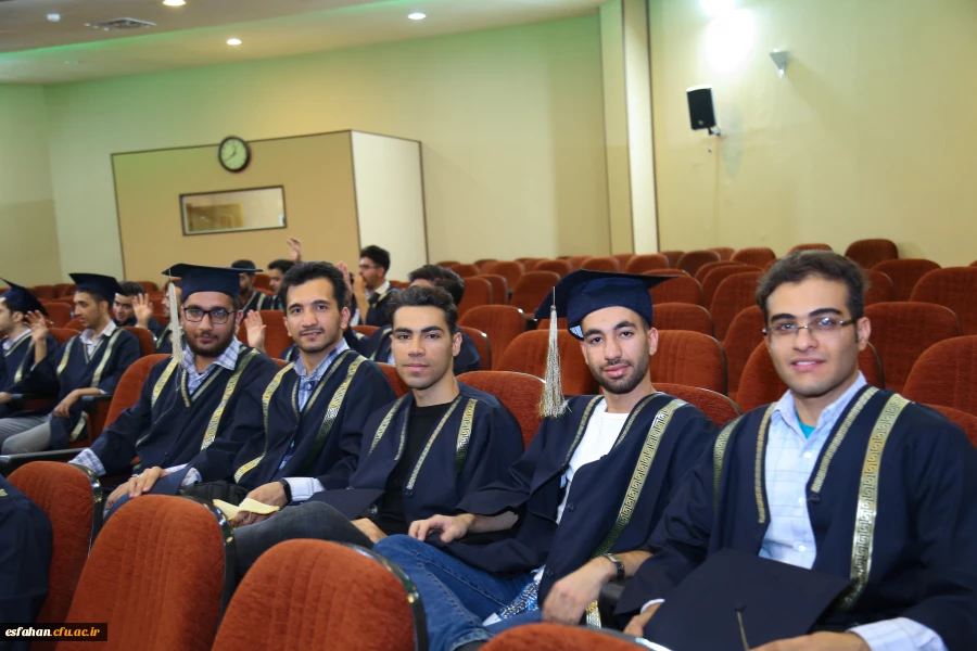 مراسم جشن فارغ التحصیلی دانشجویان ورودی 1397 پردیس شهیدباهنر اصفهان و مرکز شهید آیت نجف آباد 7