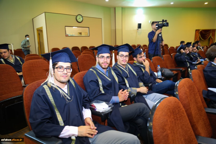 مراسم جشن فارغ التحصیلی دانشجویان ورودی 1397 پردیس شهیدباهنر اصفهان و مرکز شهید آیت نجف آباد 13