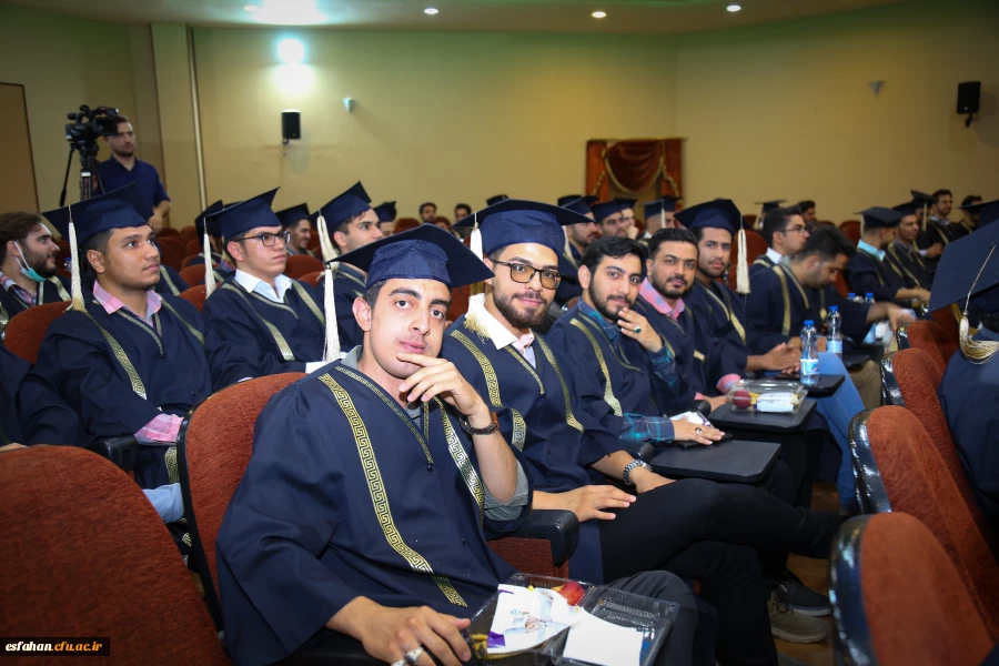 مراسم جشن فارغ التحصیلی دانشجویان ورودی 1397 پردیس شهیدباهنر اصفهان و مرکز شهید آیت نجف آباد 15