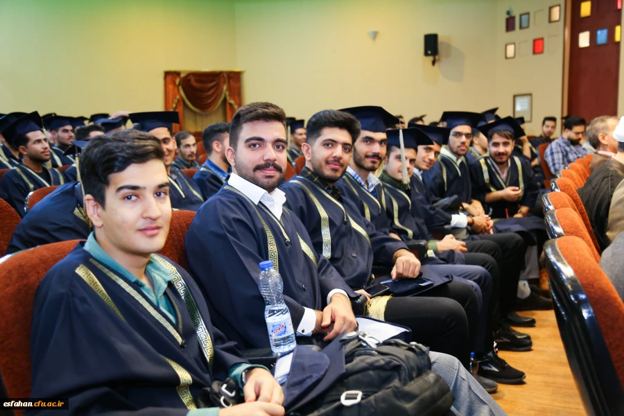 مراسم جشن فارغ التحصیلی دانشجویان ورودی 1397 پردیس شهیدباهنر اصفهان و مرکز شهید آیت نجف آباد 17