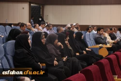 مراسم تکریم و معارفه مسئول دفتر نمایندگی نهاد مقام معظم رهبری در دانشگاه فرهنگیان استان اصفهان 14