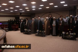 مراسم تکریم و معارفه مسئول دفتر نمایندگی نهاد مقام معظم رهبری در دانشگاه فرهنگیان استان اصفهان 16