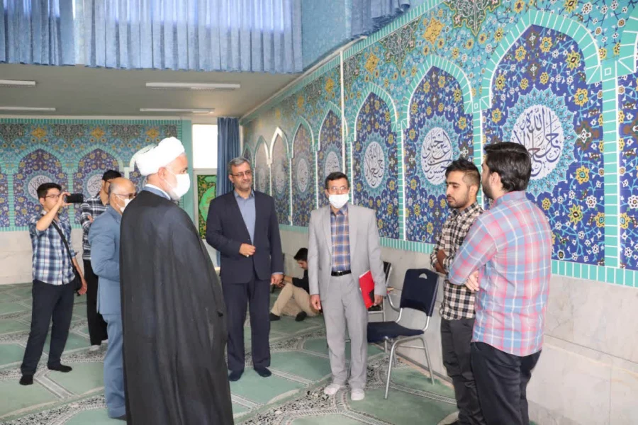 بازدید دکتر علی ااکبر کجباف از مرکز شهید آیت نجف آباد 7