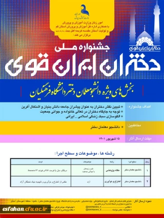 برگزاری جشنواره ملی دختران ایران قوی