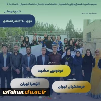 درخشش دانشجومعلمان اصفهانی در پنجمین المپیاد ورزش های همگانی و سومین المپیاد ورزشی دانشجویان شاهد و ایثارگر 4