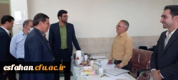 بازدید دکتر علی اکبر کجباف از روند مصاحبه ی داوطلبان ورود به دانشگاه 2