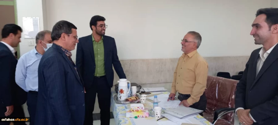 بازدید دکتر علی اکبر کجباف از روند مصاحبه ی داوطلبان ورود به دانشگاه 2