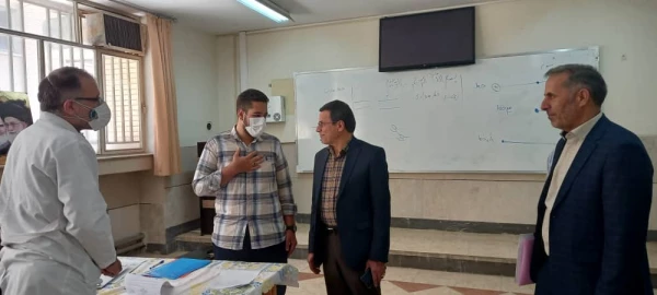 بازدید دکتر علی اکبر کجباف از روند مصاحبه ی داوطلبان ورود به دانشگاه 3