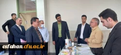 بازدید دکتر علی اکبر کجباف از روند مصاحبه ی داوطلبان ورود به دانشگاه 4